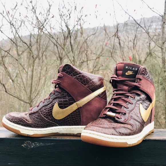 nike sky hi dunks milan